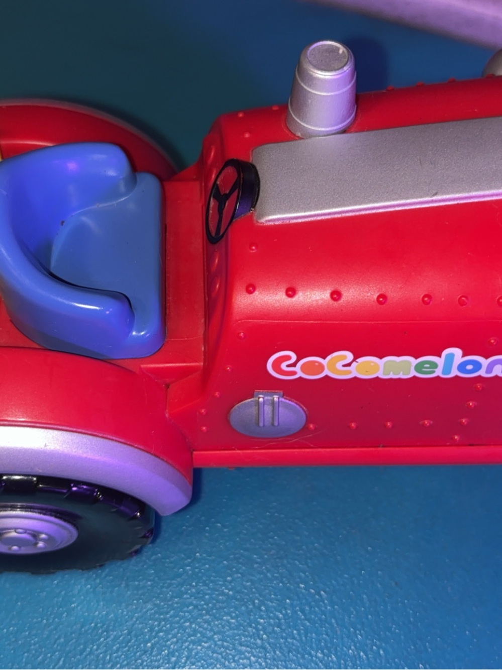 Cocomelon- Red Toy Dump Truck - Kids Vehicle